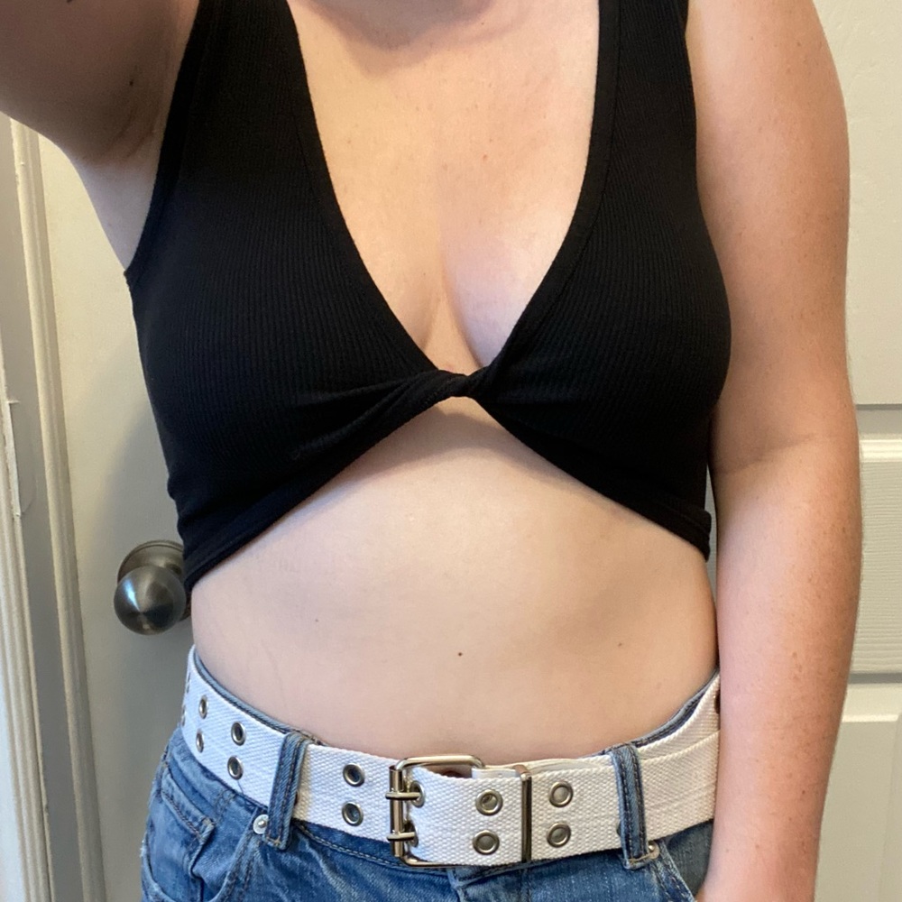 Urban Outfiters shirt crossed in front